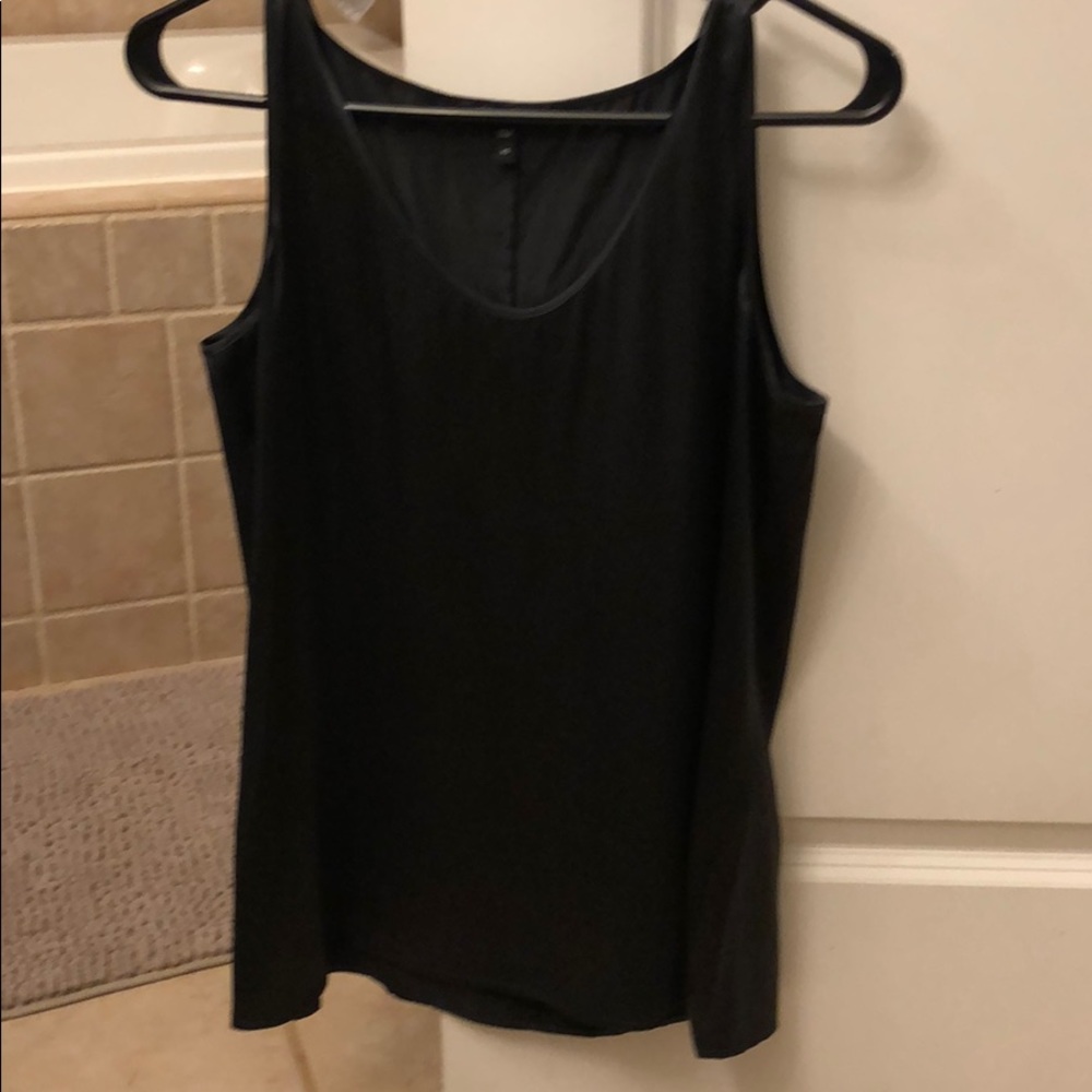 Shimmery soft tank top